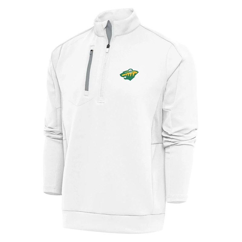 Antigua Minnesota Wild Special Edition 20 Generation Quarter-Zip Pullover Top