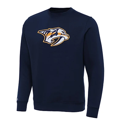 Antigua Nashville Predators Big  Tall Victory Crewneck Pullover Sweatshirt