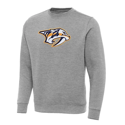 Antigua Nashville Predators Big  Tall Victory Crewneck Pullover Sweatshirt