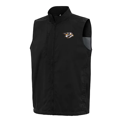 Antigua Nashville Predators Brisk Full-Zip Vest
