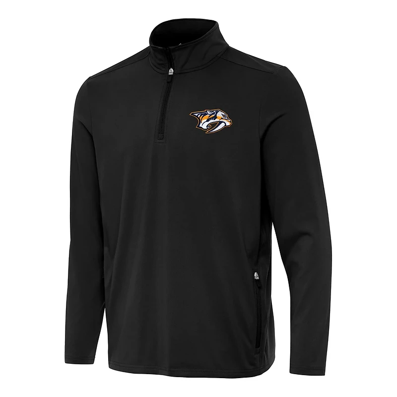 Antigua Nashville Predators Perilous Quarter-Zip Sweatshirt