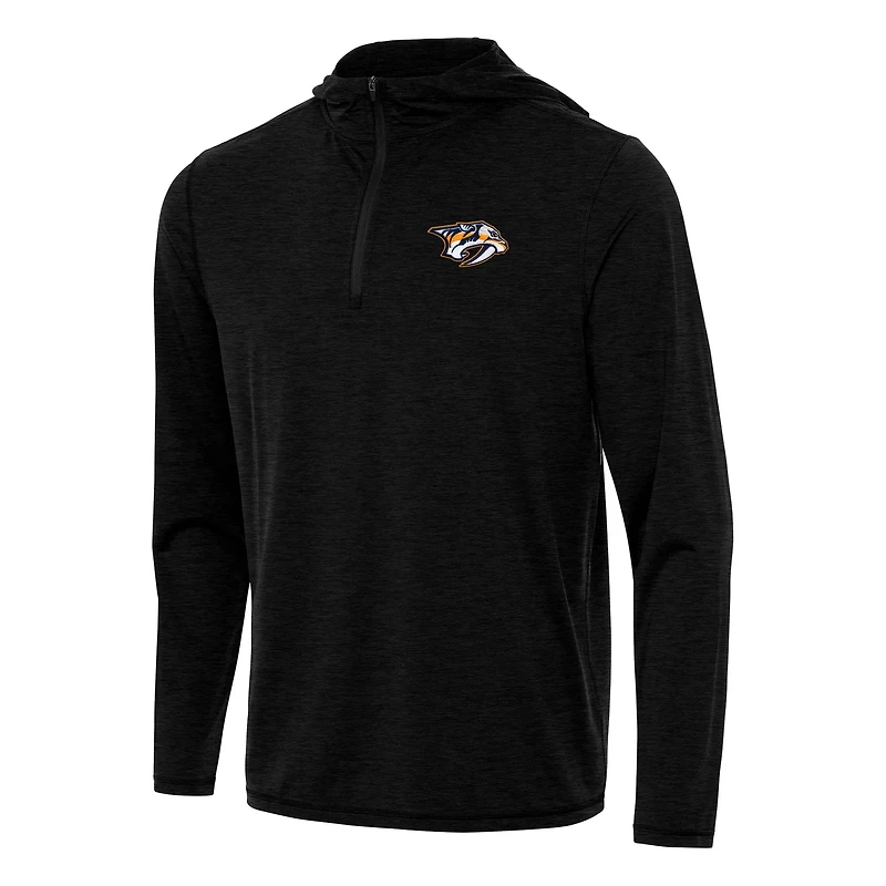Antigua Nashville Predators Tidy Quarter-Zip Hoodie