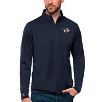 Antigua Nashville Predators Tribute Quarter-Zip Pullover Top