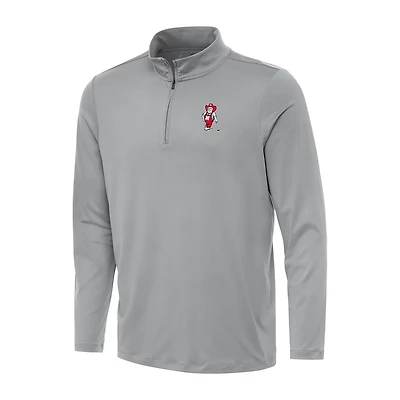 Antigua Nebraska Huskers Herbie Husker Golf Reprocess Quarter-Zip Top