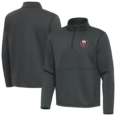 Antigua New York Islanders Twist Quarter-Zip Pullover Jacket