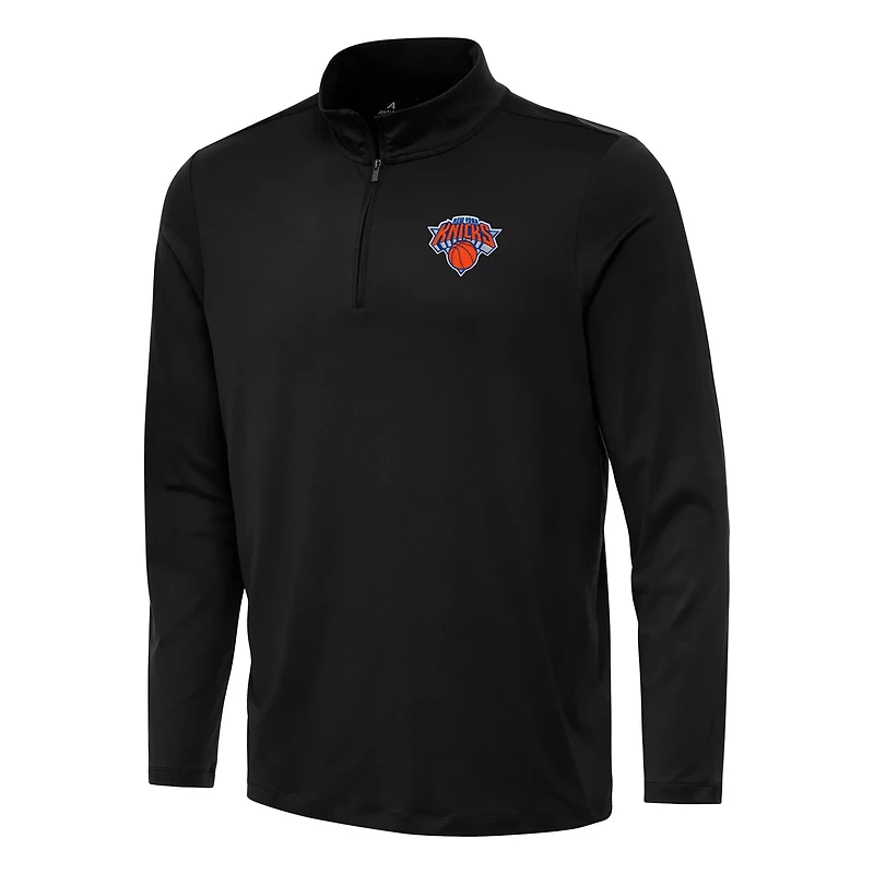 Antigua New York Knicks Reprocess Quarter-Zip Top