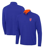 Antigua New York Mets Content Quarter-Zip Top