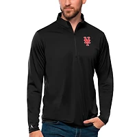 Antigua New York Mets Tribute Quarter-Zip Pullover Top