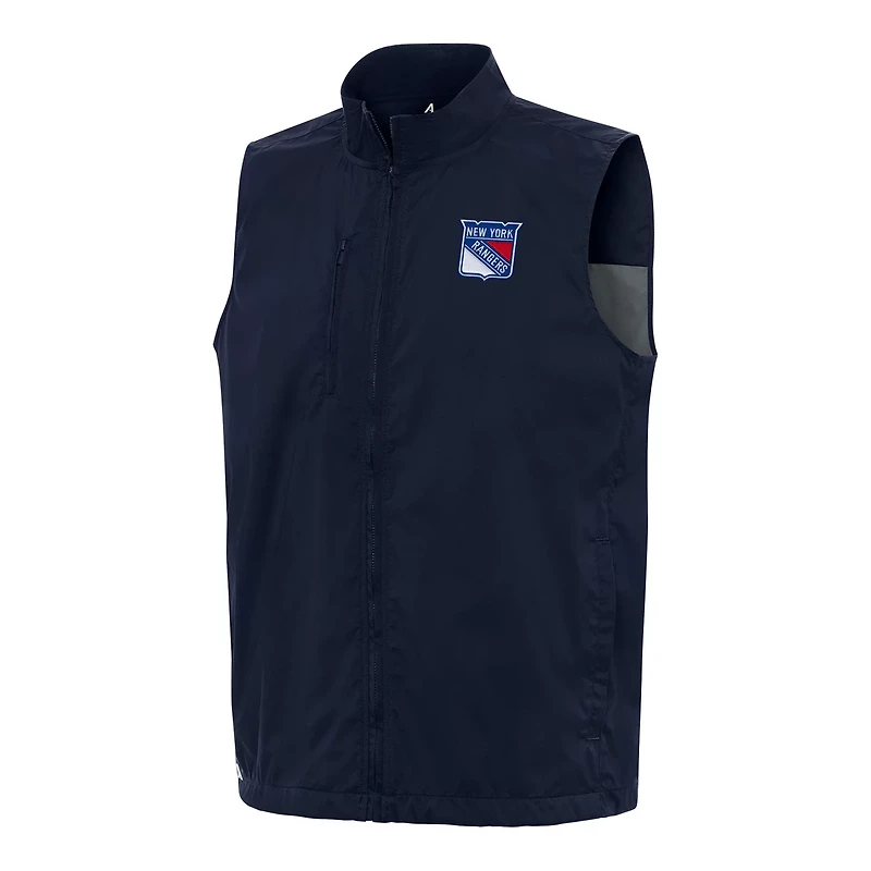 Antigua New York Rangers Brisk Full-Zip Vest
