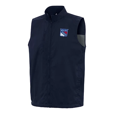 Antigua New York Rangers Brisk Full-Zip Vest