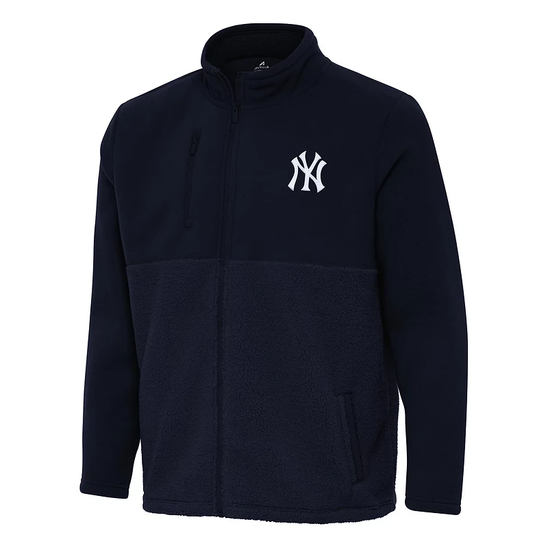 Antigua New York Yankees Daily Fused Full-Zip Jacket