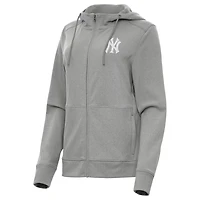 Antigua New York Yankees Seeker Full-Zip Hoodie Jacket