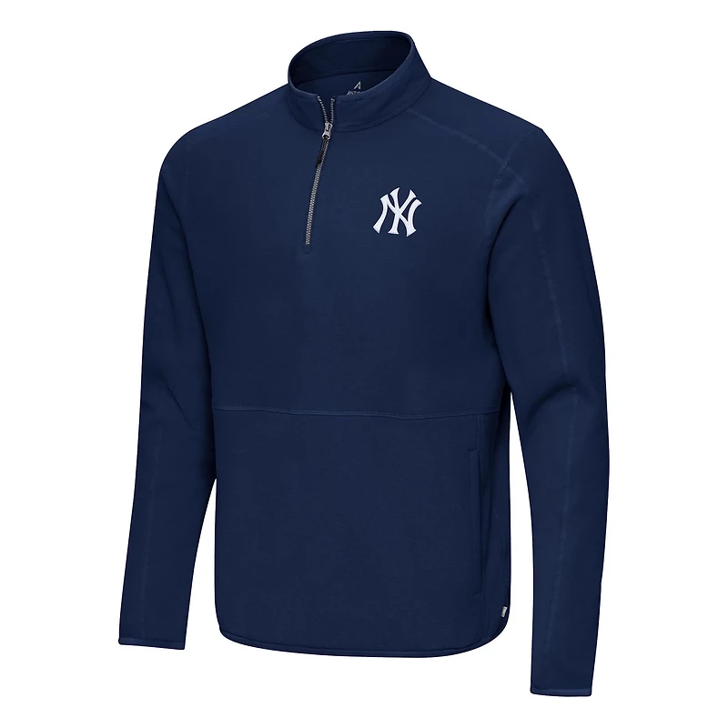 Antigua New York Yankees Step Up Quarter-Zip Pullover