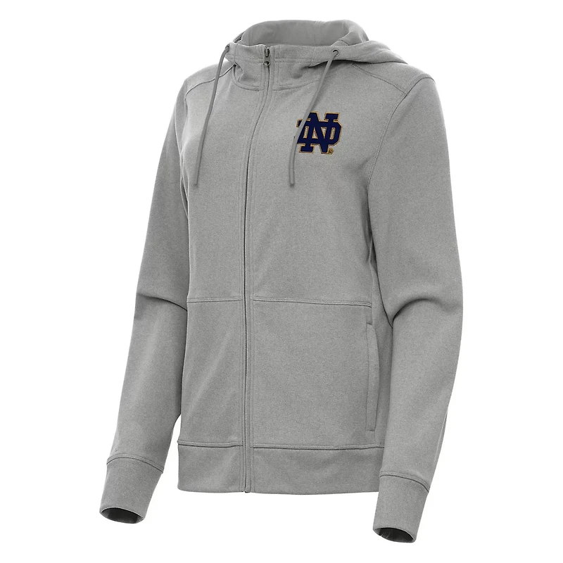 Antigua Notre Dame Fighting Irish Seeker Full-Zip Hoodie