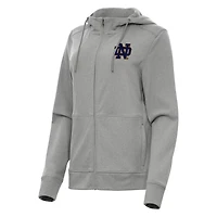 Antigua Notre Dame Fighting Irish Seeker Full-Zip Hoodie