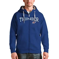 Antigua Oklahoma City Thunder Victory Full-Zip Hoodie