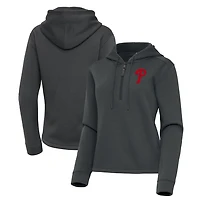 Antigua Philadelphia Phillies Contemporary Quarter-Zip Hoodie