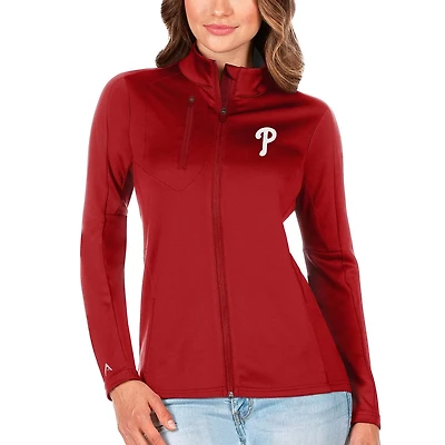 Antigua Philadelphia Phillies Generation Full-Zip Jacket