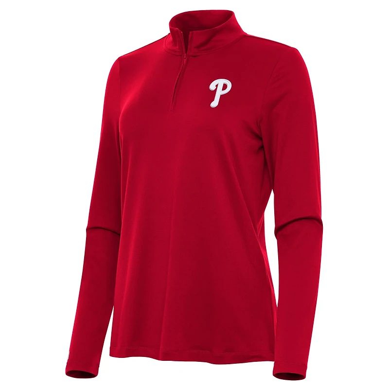 Antigua Philadelphia Phillies Reprocess Quarter-Zip Top