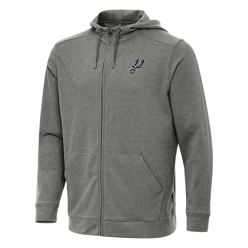 Antigua San Antonio Spurs Effortless Full-Zip Hoodie Jacket