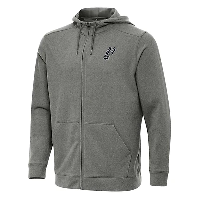Antigua San Antonio Spurs Effortless Full-Zip Hoodie Jacket