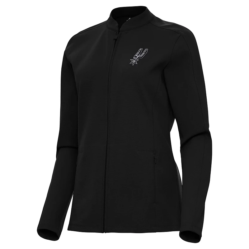 Antigua San Antonio Spurs Regard Full-Zip Jacket