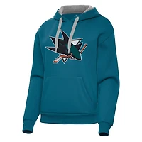 Antigua San Jose Sharks Victory Pullover Hoodie