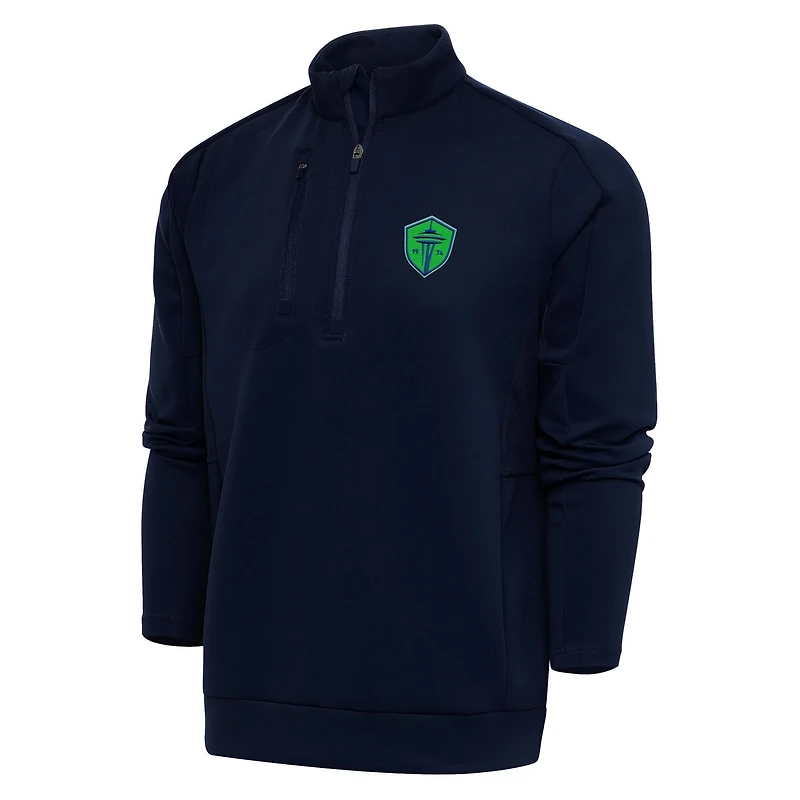 Antigua Seattle Sounders FC Generation Quarter-Zip Pullover Jacket