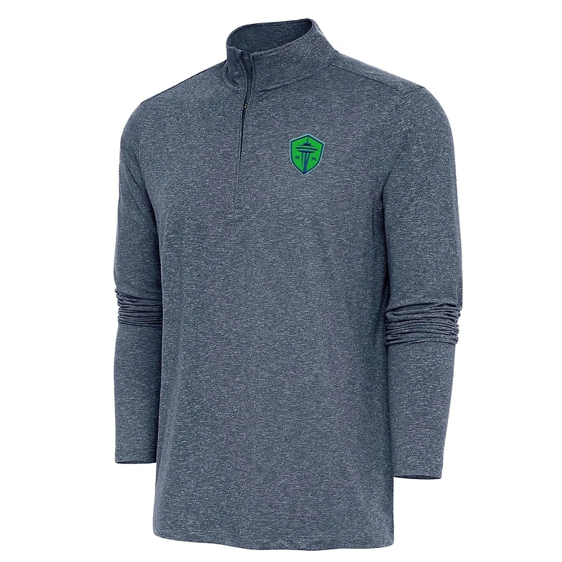 Antigua Seattle Sounders FC Hunk Quarter-Zip Pullover Top