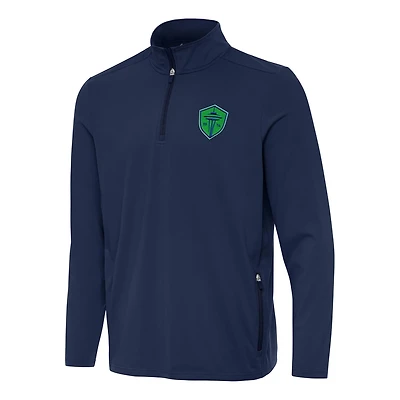 Antigua Seattle Sounders FC Perilous Quarter-Zip Pullover Top