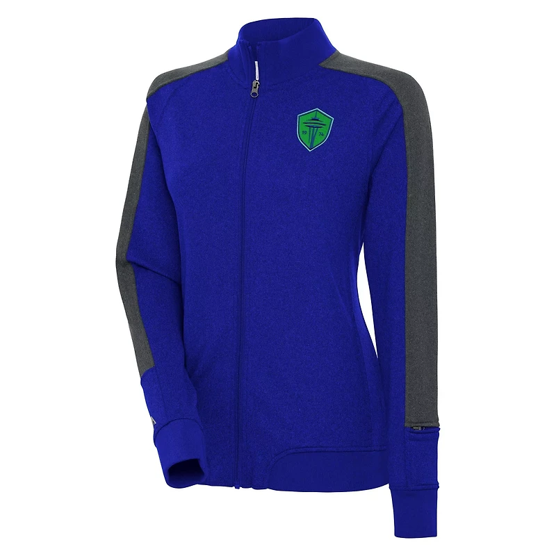 Antigua Seattle Sounders FC Strike Anthem Full-Zip Jacket