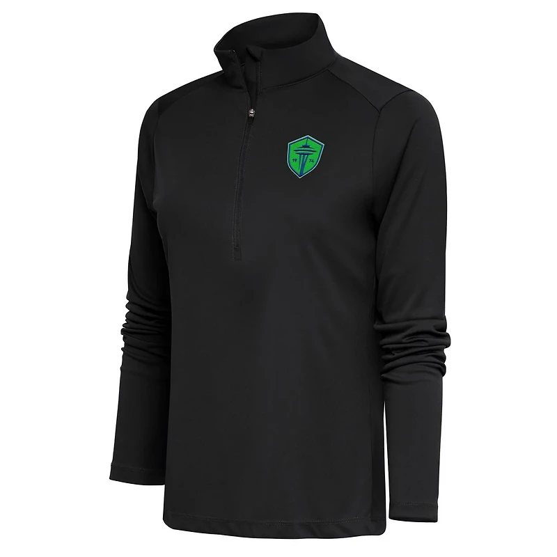 Antigua Seattle Sounders FC Tribute Half-Zip Pullover Top