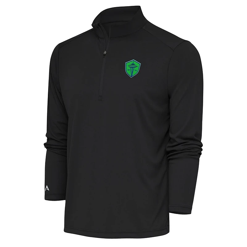 Antigua Seattle Sounders FC Tribute Quarter-Zip Pullover Top