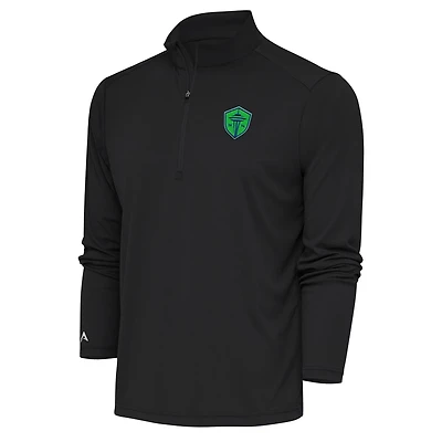 Antigua Seattle Sounders FC Tribute Quarter-Zip Pullover Top