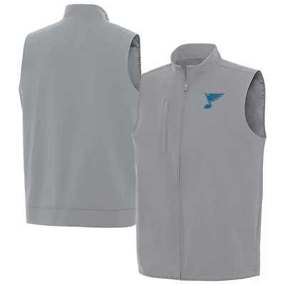 Antigua St Louis Blues Regard Full-Zip Vest