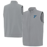 Antigua St Louis Blues Regard Full-Zip Vest