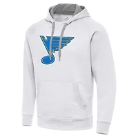 Antigua St Louis Blues Victory Pullover Hoodie