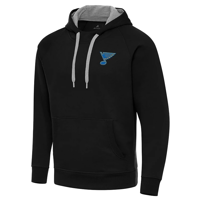 Antigua St Louis Blues Victory Pullover Hoodie