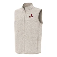 Antigua St Louis Cardinals Fortune Full-Zip Vest