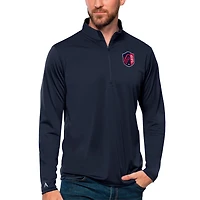Antigua St Louis City SC Tribute Quarter-Zip Pullover Top
