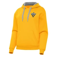 Antigua Sweden Hockey 2025 4 Nations Face Off Victory Pullover Hoodie