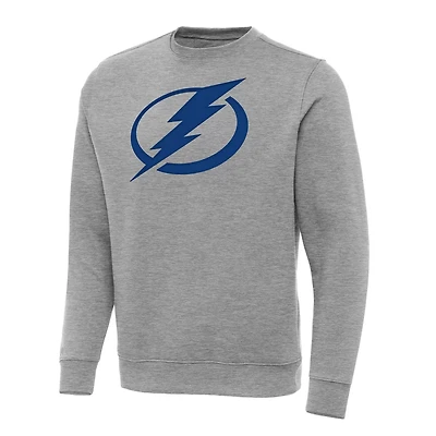 Antigua Tampa Bay Lightning Big  Tall Victory Crewneck Pullover Sweatshirt