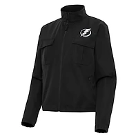 Antigua Tampa Bay Lightning Even Par Full-Zip Jacket