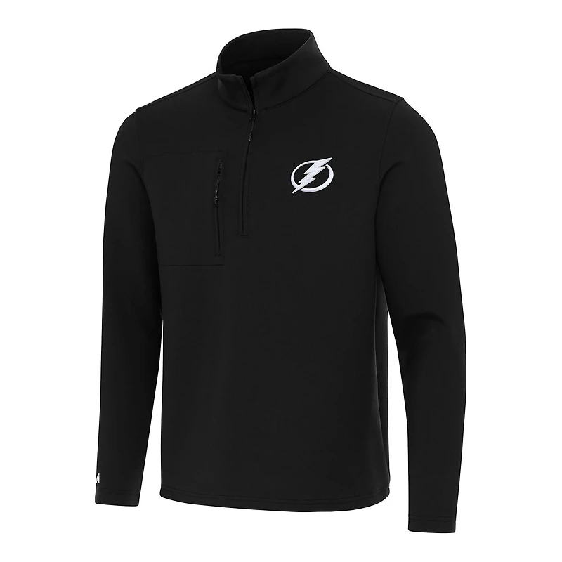 Antigua Tampa Bay Lightning Insider Quarter-Zip Top