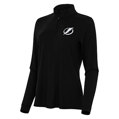 Antigua Tampa Bay Lightning Intent Quarter-Zip Top