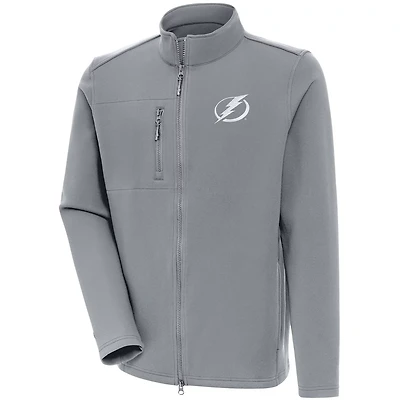 Antigua Tampa Bay Lightning Logo Objection Full-Zip Jacket