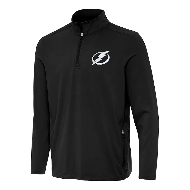 Antigua Tampa Bay Lightning Perilous Quarter-Zip Sweatshirt