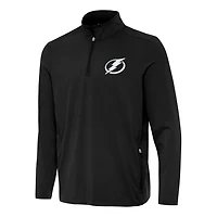 Antigua Tampa Bay Lightning Perilous Quarter-Zip Sweatshirt