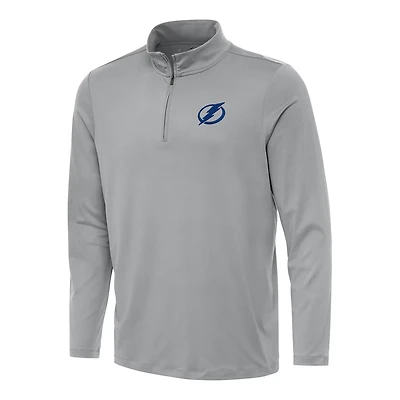 Antigua Tampa Bay Lightning Reprocess Quarter-Zip Top