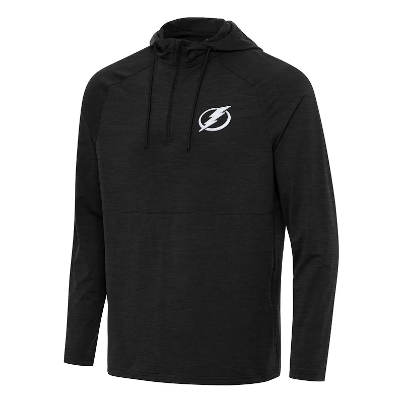 Antigua Tampa Bay Lightning Spikes Quarter-Zip Hoodie